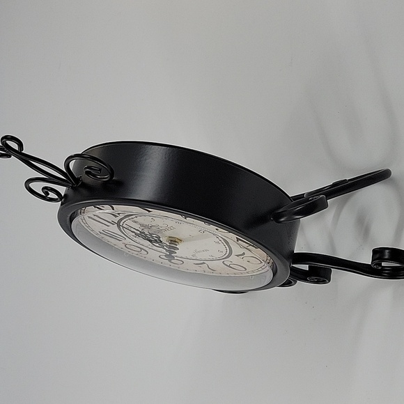 Black Vintage Style Wall Clock - Picture 14 of 16